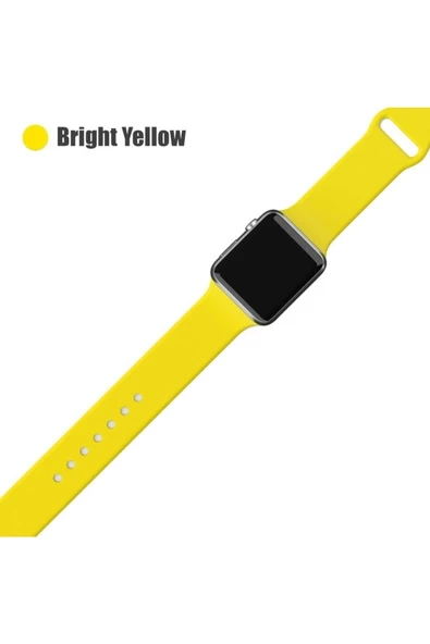 Pazariz Apple Watch Uyumlu2 3 4 5 6 7 8 38mm 40mm 41mm Silikon Kordon