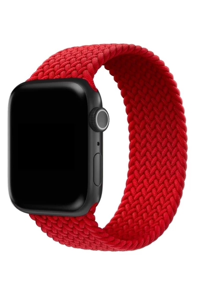 Pazariz Apple Watch Uyumlu 42/44 Uyumlu Örgü Small Kordon ürün görseli 1