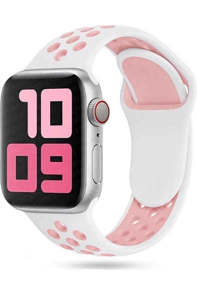 Pazariz Apple Watch Uyumlu38mm 40mm 41mm 1/2/3/4/5/6/se/7/8 Kordon Spor Kordon ürün görseli 1