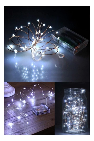 Pazariz Pilli Peri Led Dekoratif Süs Işık 3 Mt. ürün görseli 1