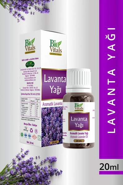 Pazariz Lavanta Yağı 20ml ürün görseli 1