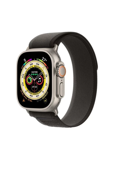 Pazariz Apple Watch Uyumlugs8 Gs8+ 42mm 44mm 45mm 49mm 1/2/3/4/5/6/se/7/8/ultra Kordon Trail Kordon