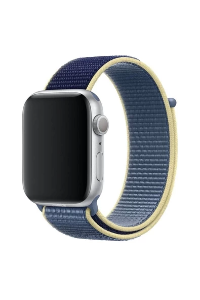 Pazariz Apple Watch Uyumlu2 3 4 5 38 Mm 40 Mm Hasır Dokuma Spor Kordon ürün görseli 1