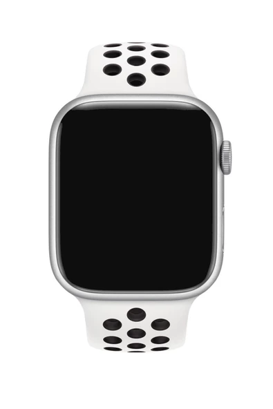 Pazariz Apple Watch Uyumlu Uyumlu 42-44-45 Mm Bileklik Spor Band Delikli Kordon T500 Dt T700s - Resim 3