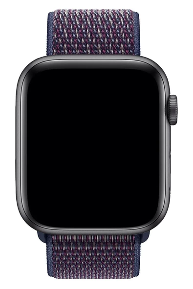 Pazariz Apple Watch Uyumlu1-2-3-4-5-6-7-se Serisi 42mm - 44mm - 45mm Spor Kumaş Kordon - Resim 2