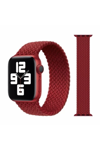 Pazariz Apple Watch Uyumlu Uyumlu 38 / 40mm Örgülü Esnek Kordon
