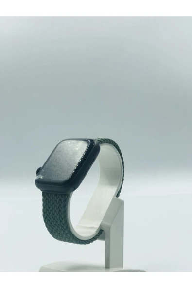 Pazariz Apple Watch Uyumlu 38 / 40mm Örgülü Esnek Kordon - Resim 2