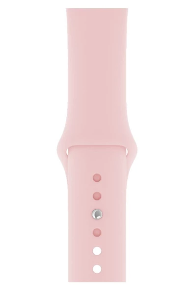 Pazariz Apple Watch Uyumlu Kordon 1 2 3 4 5 6 7 Se Seri 38 Mm/40 Mm/41mm Silikon Kordon Kayış ürün görseli