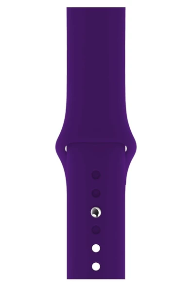 Pazariz Apple Watch Uyumlu Kordon 1 2 3 4 5 6 7 Se Seri 42 Mm/44 Mm/45mm Silikon Kordon Kayış ürün görseli 1