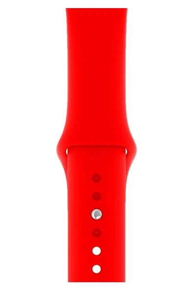 Pazariz Apple Watch Uyumlu Kordon 1 2 3 4 5 6 7 Se Seri 42 Mm/44 Mm/45mm Silikon Kordon Kayış ürün görseli 1