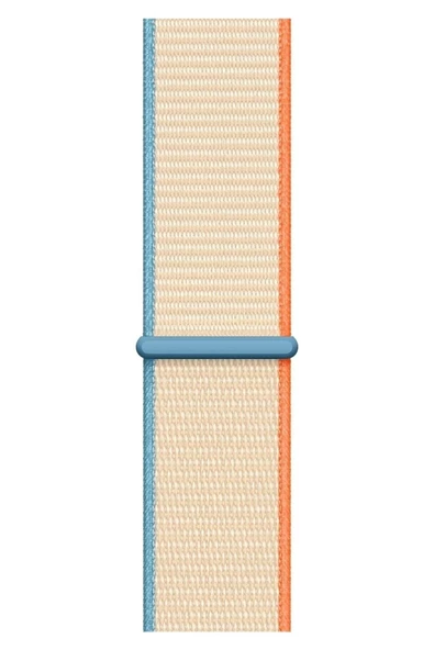 Pazariz Apple Watch Uyumlu 1-2-3-4-5-6-7-se Serisi 42mm - 44mm - 45mm Uyumlu Spor Kumaş Kordon ürün görseli 1