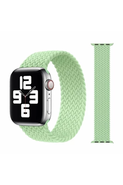 Pazariz Apple Watch Uyumlu42 / 44mm Örgülü Esnek Kordon ürün görseli 1