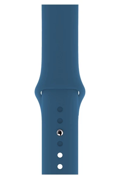 Pazariz Apple Watch Uyumlu Kordon 1 2 3 4 5 6 7 Se Seri 38 Mm/40 Mm/41mm Silikon Kordon Kayış ürün görseli 1