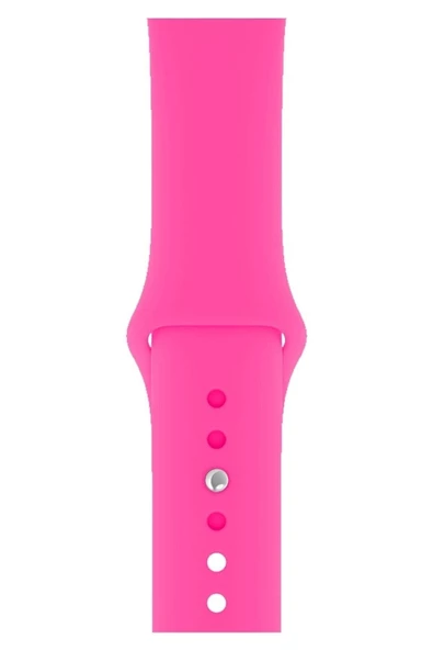 Pazariz Apple Watch Uyumlu Kordon 1 2 3 4 5 6 7 Se Seri 42 Mm/44 Mm/45mm Silikon Kordon Kayış