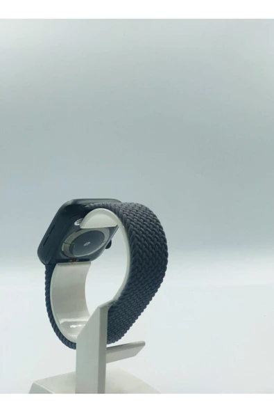 Pazariz Apple Watch Uyumlu Uyumlu 42 / 44mm Örgülü Esnek Kordon - Resim 3