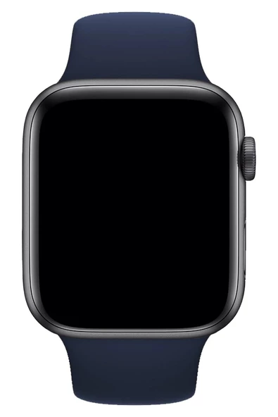 Pazariz Apple Watch Uyumlu 3 4 5 6 7 8 Se Delikli 38 40 41mm Kordon Kayış Bileklik Klasik Silikon - Resim 2