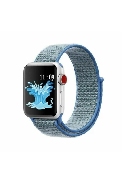 Pazariz Apple Watch Uyumlu 42 44 Mm Hasır Kordon ürün görseli 1