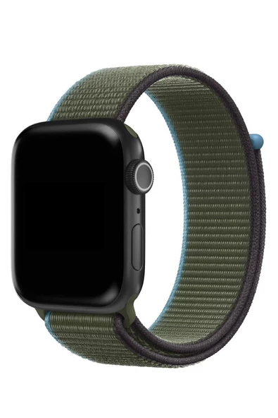 Pazariz Apple Watch Uyumlu 1-2-3-4-5-6-7-se Serisi 42mm - 44mm - 45mm Uyumlu Spor Kumaş Kordon - Resim 3