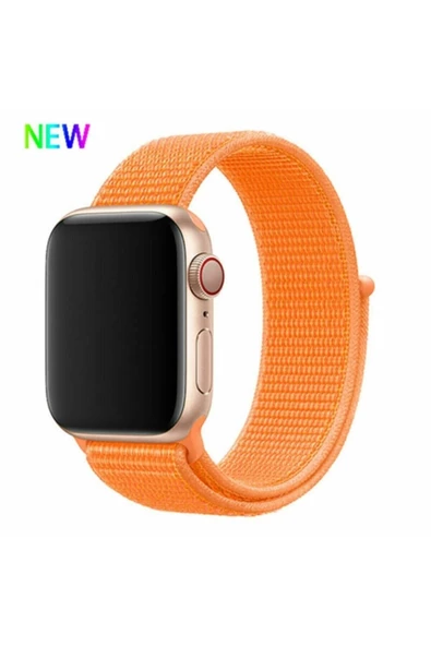 Pazariz Apple Watch Uyumlu 42 44 Mm Hasır Kordon ürün görseli 1