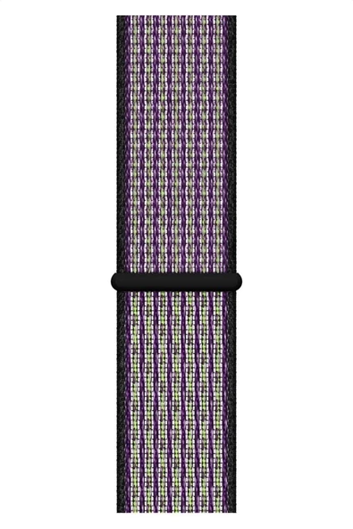 Pazariz Apple Watch Uyumlu 1-2-3-4-5-6-se-7 Serisi 42mm - 44mm - 45mm Uyumlu Spor Kumaş Kordon ürün görseli 1