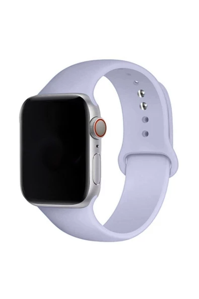 Pazariz Apple Watch Uyumlu 3 4 5 6 7 8 Se Delikli 38 40 41mm Kordon Kayış Bileklik Klasik Silikon ürün görseli 1