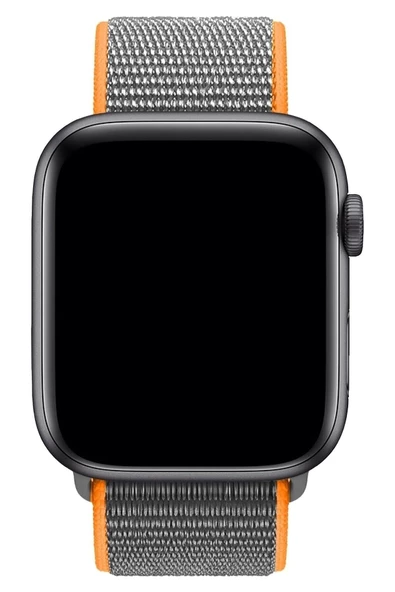 Pazariz Apple Watch Uyumlu 1-2-3-4-5-6-se-7 Serisi 42mm - 44mm - 45mm Uyumlu Spor Kumaş Kordon - Resim 2