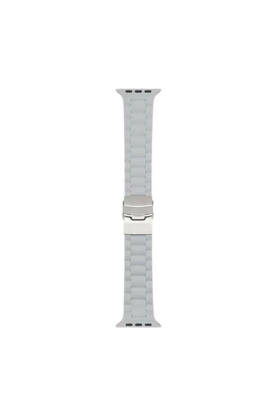 Pazariz Apple Watch Uyumlu4 5 6 7 8 Ultra 45mm 44mm 42mm Silikon Bracelet Kordon - Resim 2