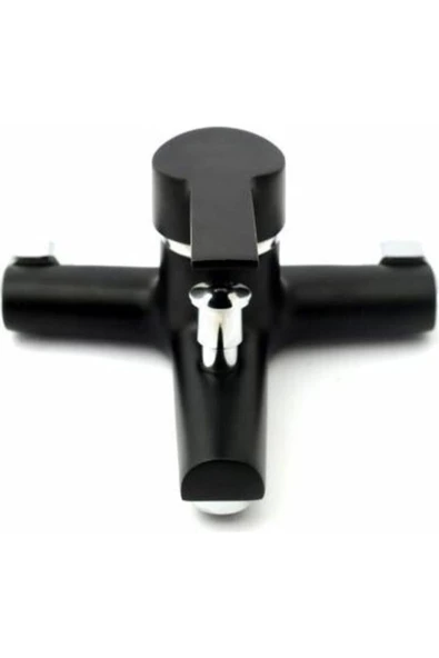 Pazariz Siyah Banyo Musluğu Duş Bataryası - 3