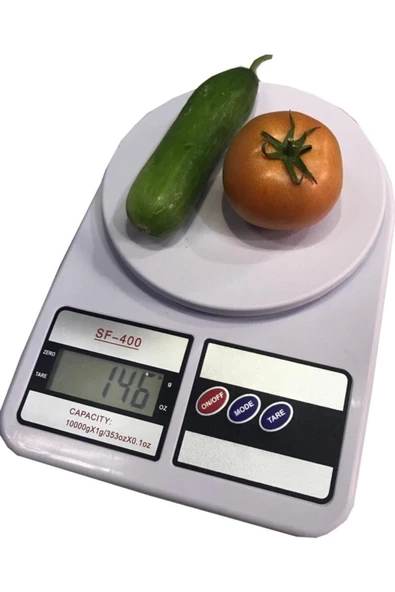Pazariz Vegetii Sf-400 Hassas Digital Lcd Mutfak Terazisi 10 Kg