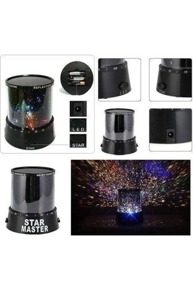 Pazariz Star Master Gece Lambası - Resim 3