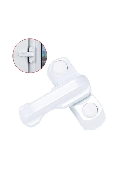 Pazariz 20 Adet Pvc Pimapen Pencere Cam Balkon Kapısı Güvenli Emniyet Kilidi Hırsız Kilidi