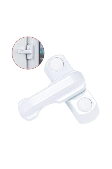 Pazariz 20 Adet Pvc Pimapen Pencere Cam Balkon Kapısı Güvenli Emniyet Kilidi Hırsız Kilidi