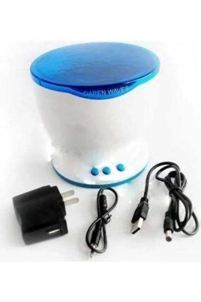 Pazariz Dalga Görünümü Veren Okyanus Gece Lambası - Resim 3