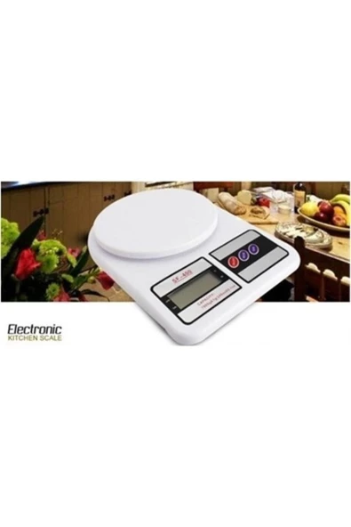 Pazariz Vegetii Digital Lcd Hassas Mutfak Tartısı Elektronik Sf-400 10kg - 3