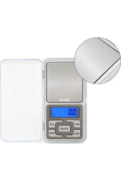 Pazariz Digital Lcd Hassas Cep Terazi Tartı 200 Gr - 0.01 Gr - Resim 2