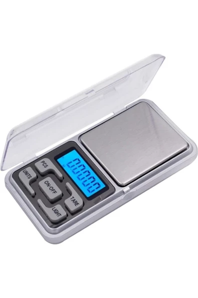 Pazariz Digital Lcd Hassas Elektronik Cep Terazi Tartı 500 Gr 0.01 Gr Hassasiyet - Resim 3