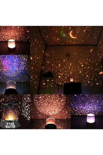 Pazariz Star Master Yıldızlı Gece Lambası - Resim 2