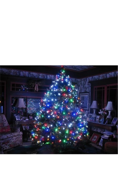 Pazariz 100 Ledli Karışık Renkli Kablolu Dekoratif Işık Led Amp ürün görseli