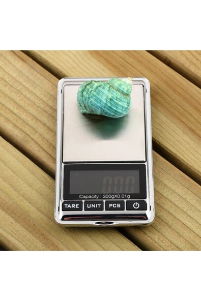 Pazariz Vegetii Digital Lcd Hassas Cep Terazi Tartı 300 Gr. / 0.01 Gr. Thr122 - 3
