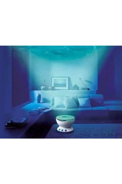 Pazariz Dalga Görünümü Veren Okyanus Gece Lambası ürün görseli 1