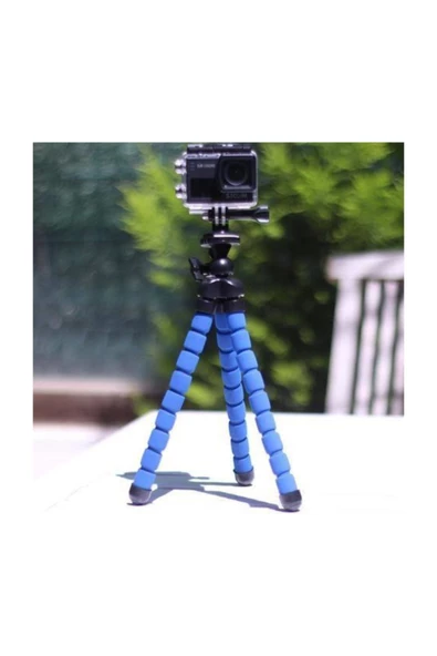 Pazariz Selfie Ahtapot Tripod Esnek Akrobat Stand Çubuğu 26 Cm Büyük Boy