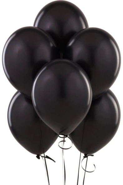 Pazariz Siyah Latex Balon (5' Li)