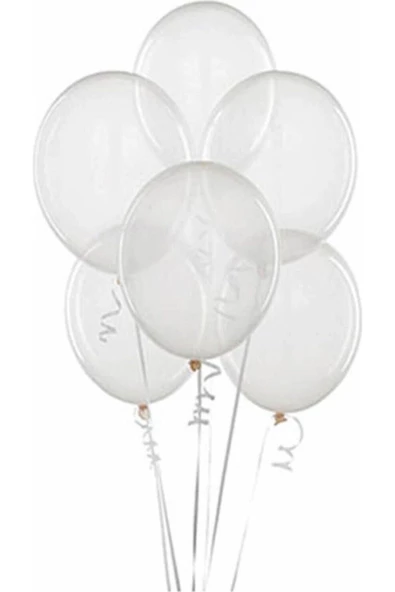 Pazariz Şeffaf Balon 10 Adet ürün görseli 1
