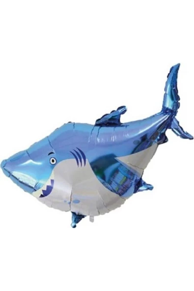 Pazariz Folyo Balon Doğum Günü Balonu Parti Balonu 100 X 65 Cm Köpekbalığı ürün görseli