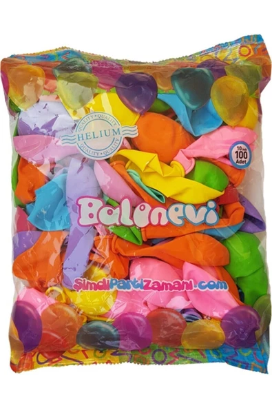 Pazariz Renkli Parti Balon ürün görseli