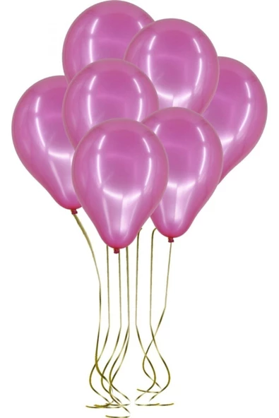 Pazariz 100'lü Lateks Pastel Balon Fuşya