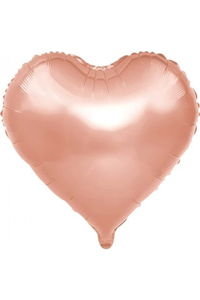 Pazariz Kalp Folyo Balon Rose Gold 60 Cm ürün görseli