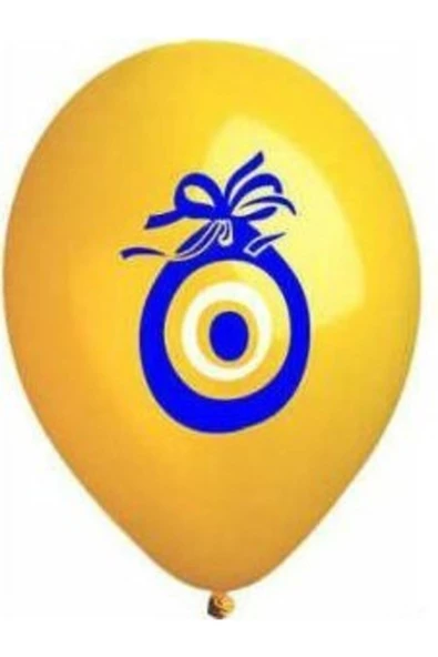 Pazariz Nazar Boncuğu Desenli Balon - 100 Adet ürün görseli
