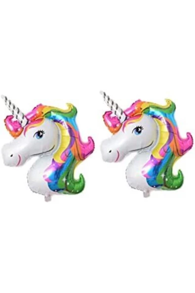 Pazariz Unicorn Folyo Balon 3 Lü Set ürün görseli