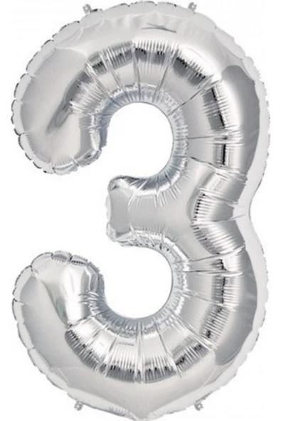 Pazariz 3 Yaş Gümüş Balon